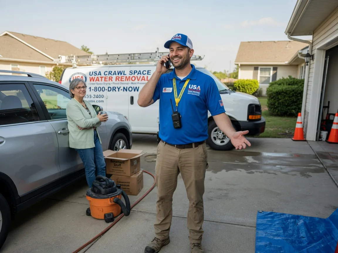 Crawl Space Water Removal Badin, NC FAQs